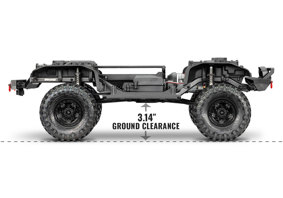 82224-4 Traxxas TRX-4 Sport Gray 1/10 4WD RTR Rock Crawler