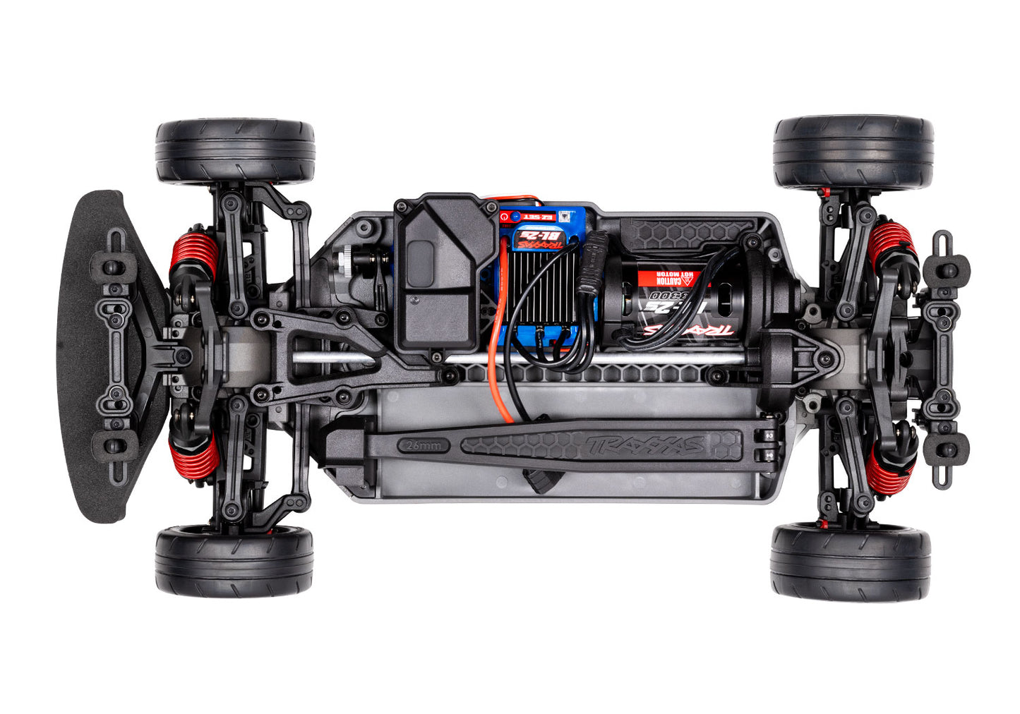 4-Tec® 2.0 Brushless: 1/10 Scale AWD Chassis with TQ™ 2.4GHz Radio System