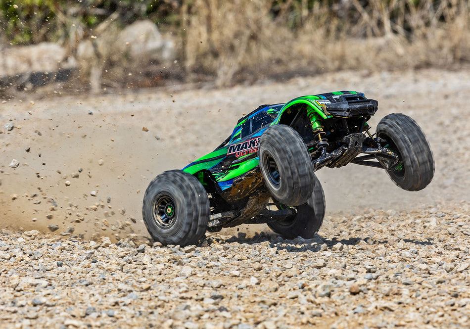 Traxxas 89087-4-GRN Maxx Ultimate 4S 4WD 1/10 Monster Truck Green