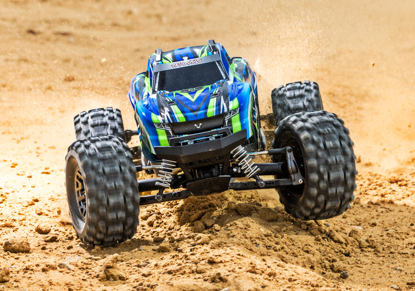 90376-4 1/10 Monster Truck Stampede 4X4 VXL Green