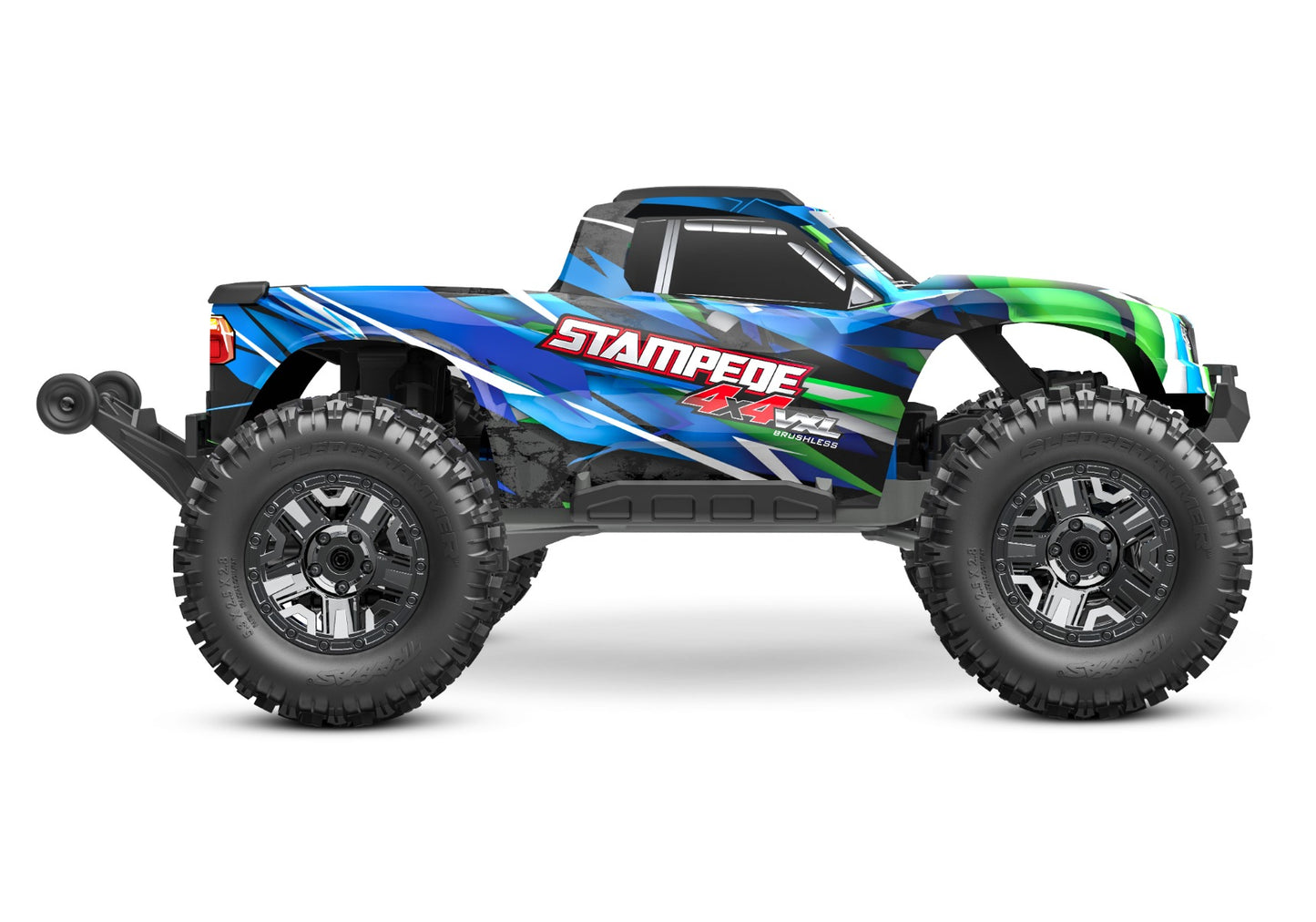 90376-4 1/10 Monster Truck Stampede 4X4 VXL Green