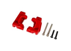 9136-RED Caster blocks (c-hubs), extreme heavy duty, red