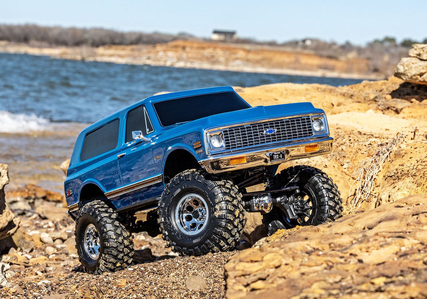 92086-4 TRX-4 Chevrolet K5 Blazer High Trail Edition Blue