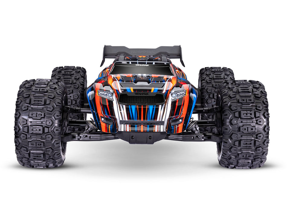 95096-4 Sledge® 1/8 scale 4WD brushless monster truck Belted Tires Orange