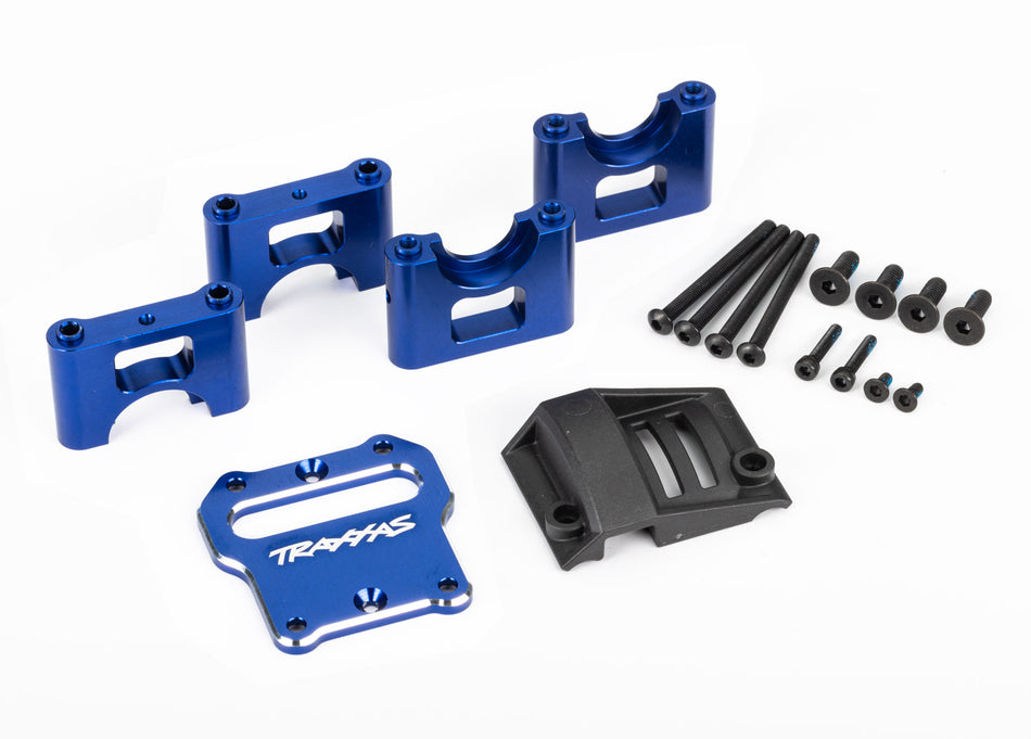 9584X Mount, center differential carrier, 6061-T6 aluminum Blue