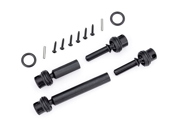 9855 Driveshafts, center, assembled (front & rear) High Trail