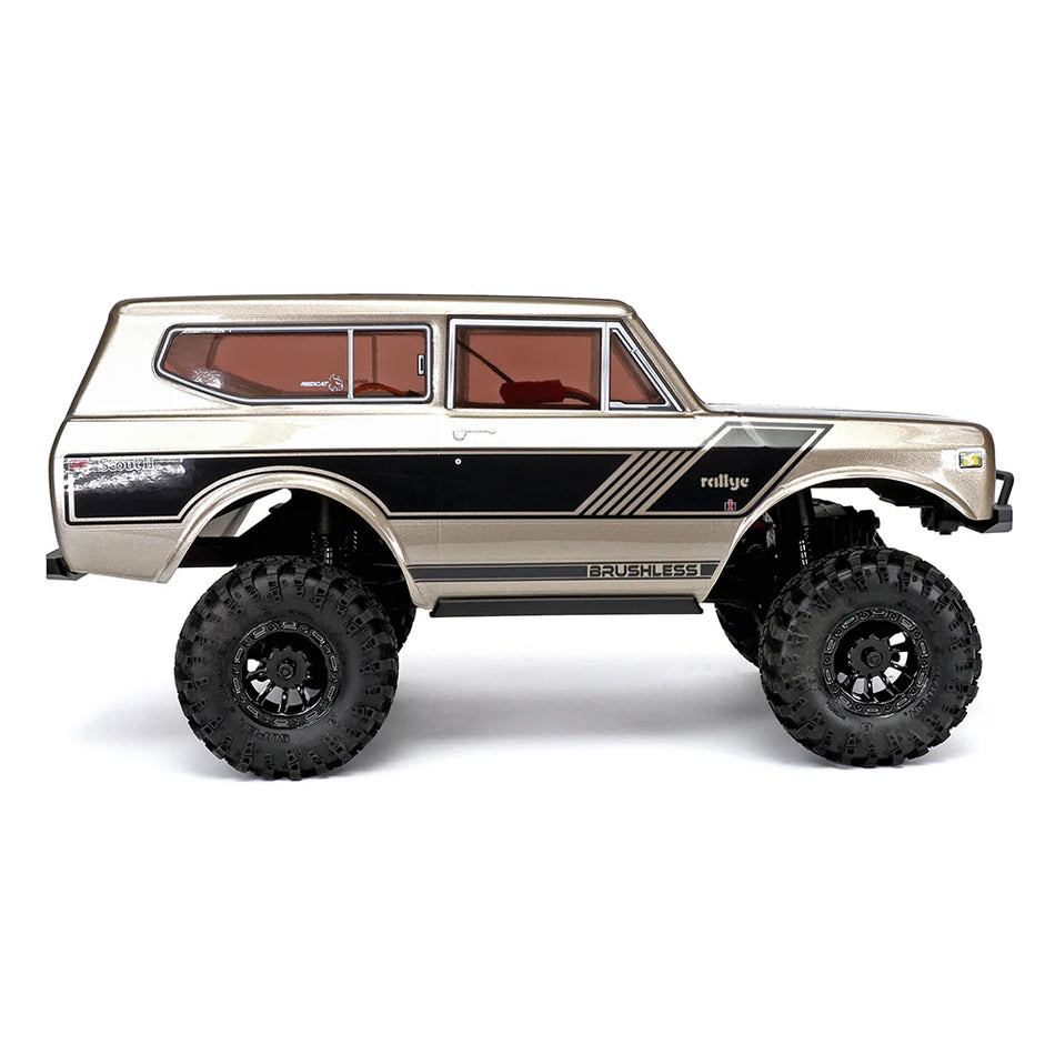 Redcat Ascent-18 International Scout II Brushless - 1/18 Scale Brushless Electric Rock Crawler Gold