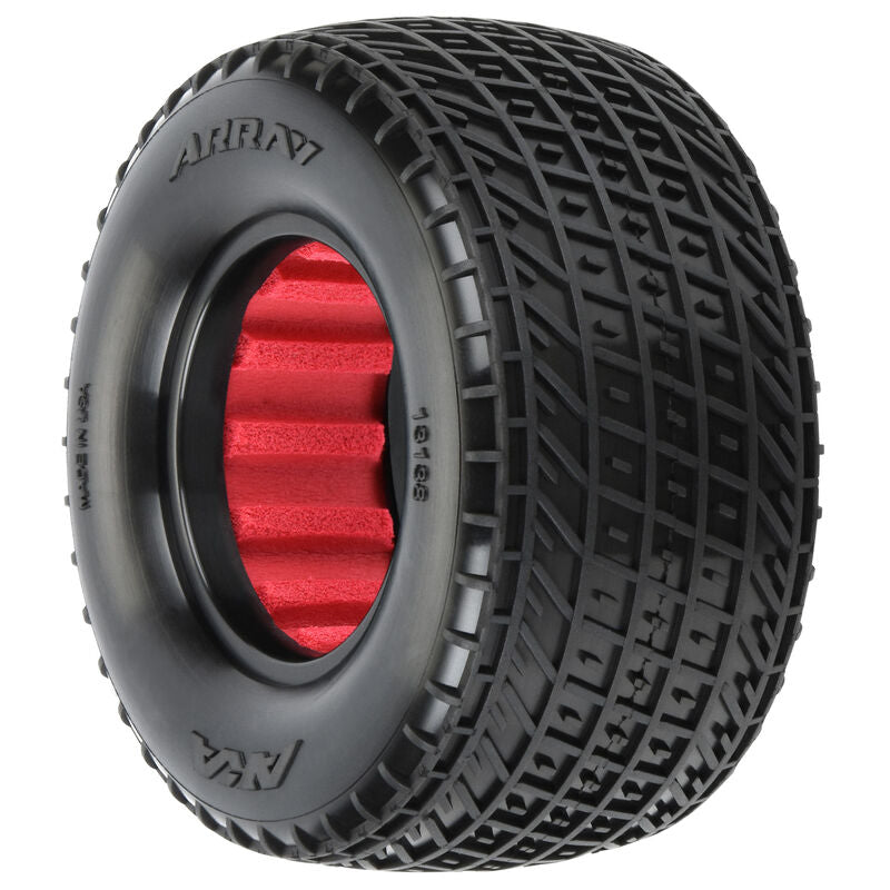 AKA Array Super Soft Long Wear Rear 1.7"/2.2" Dirt Oval Tires (2) AKA13138QR