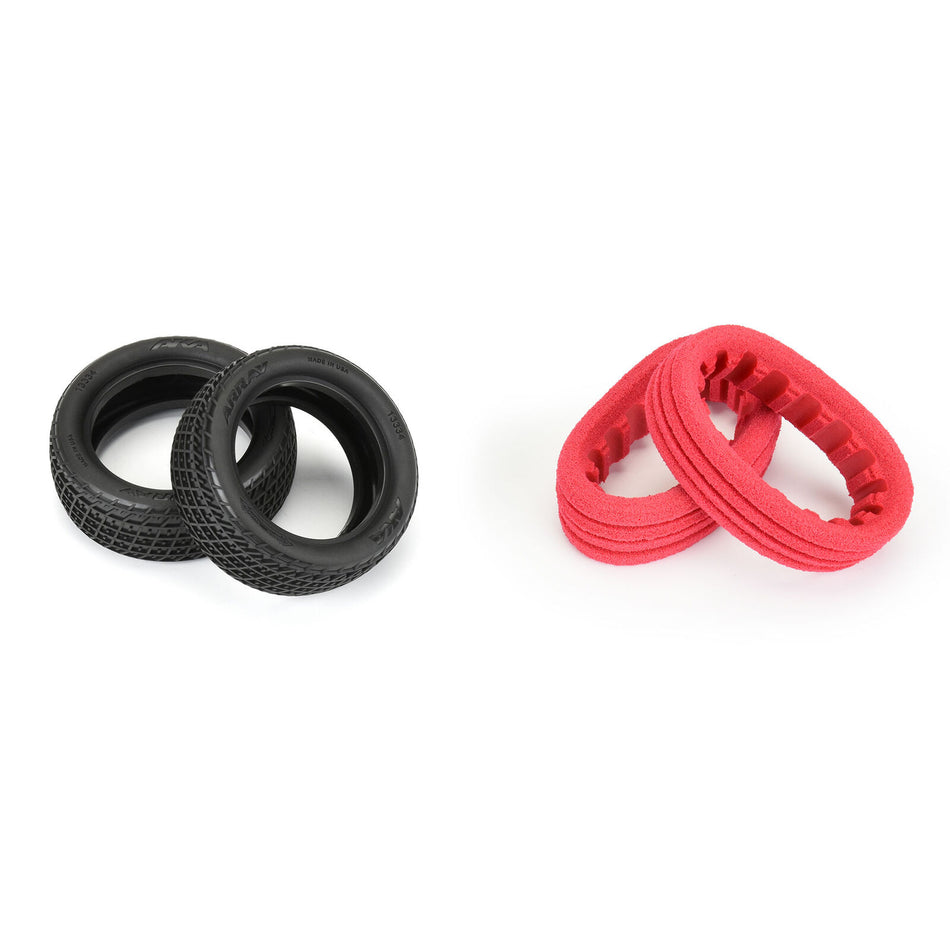 AKA Array 2.2" Clay Dirt Oval Buggy 2WD/4WD Front Tires (2) AKA13334CR