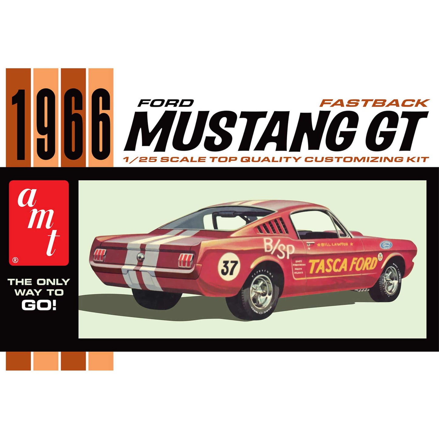 1966 Ford Mustang Fastback 2+2, 1/25th