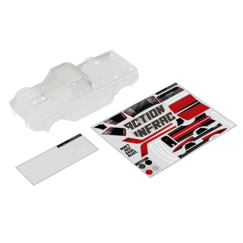ARRMA ARA-3604 INFRACTION GROM Body - Clear