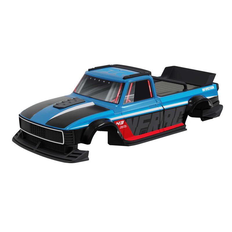 ARRMA ARA-4775 INFRACTION GROM Body - White/Blue