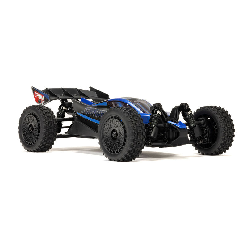 TYPHON GROM 223S BLX Brushless 4X4 Small Scale Buggy RTR with Battery & Charger, Blue