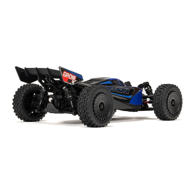 TYPHON GROM 223S BLX Brushless 4X4 Small Scale Buggy RTR with Battery & Charger, Blue