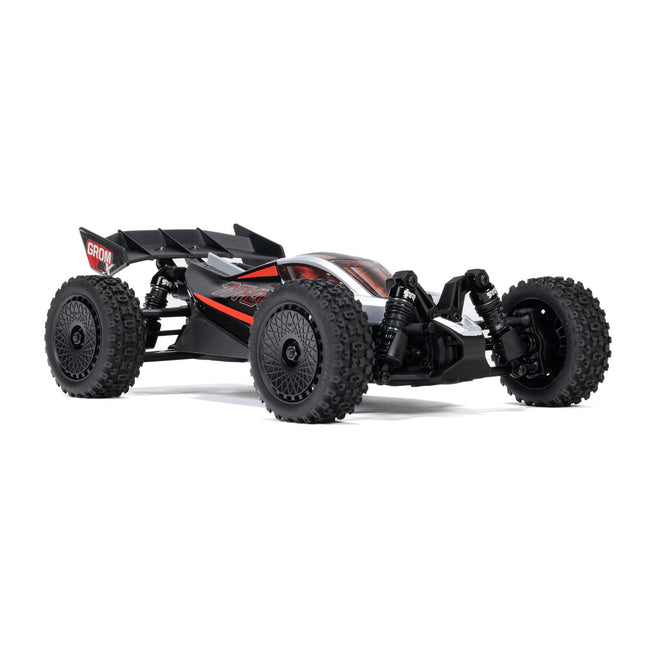 TYPHON GROM 223S BLX Brushless 4X4 Small Scale Buggy RTR, Silver No Battery or Charger