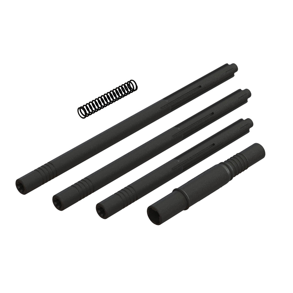 Composite Center Slider Driveshaft Set