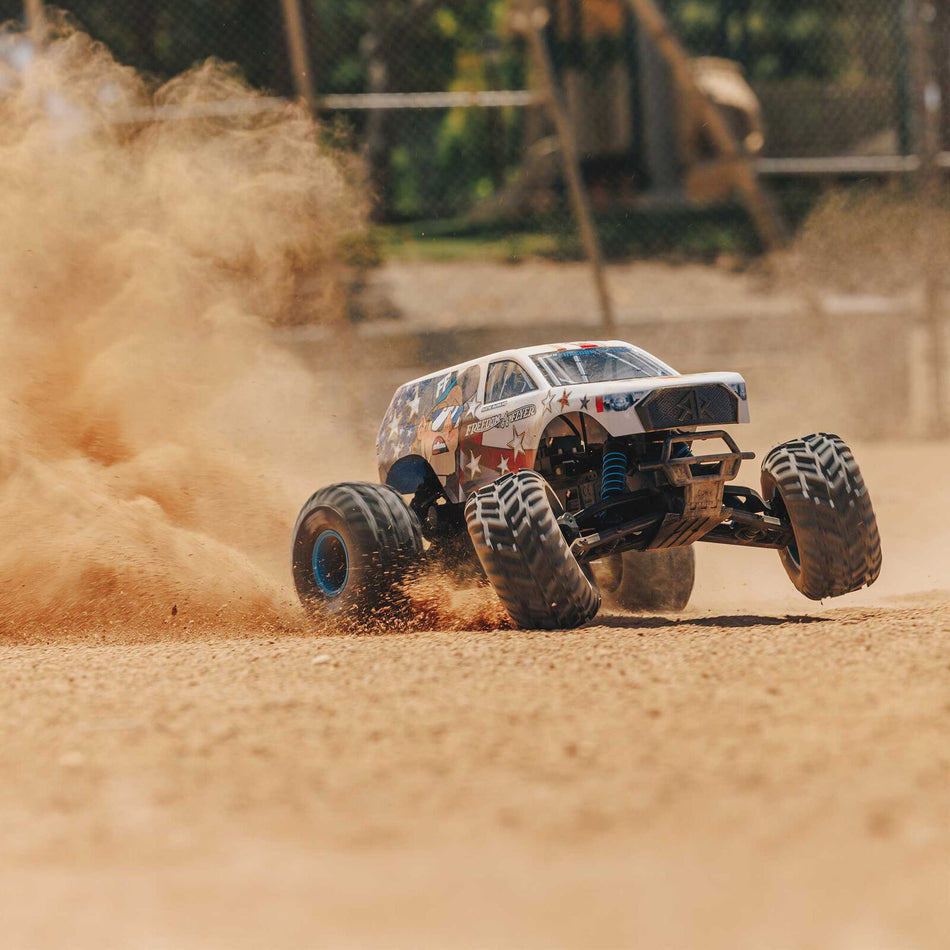 ARRMA ARA3530SFFT1 1/10 Freedom Flyer 223S 2WD RTR Brushless Monster Truck (Battery & Charger Included)