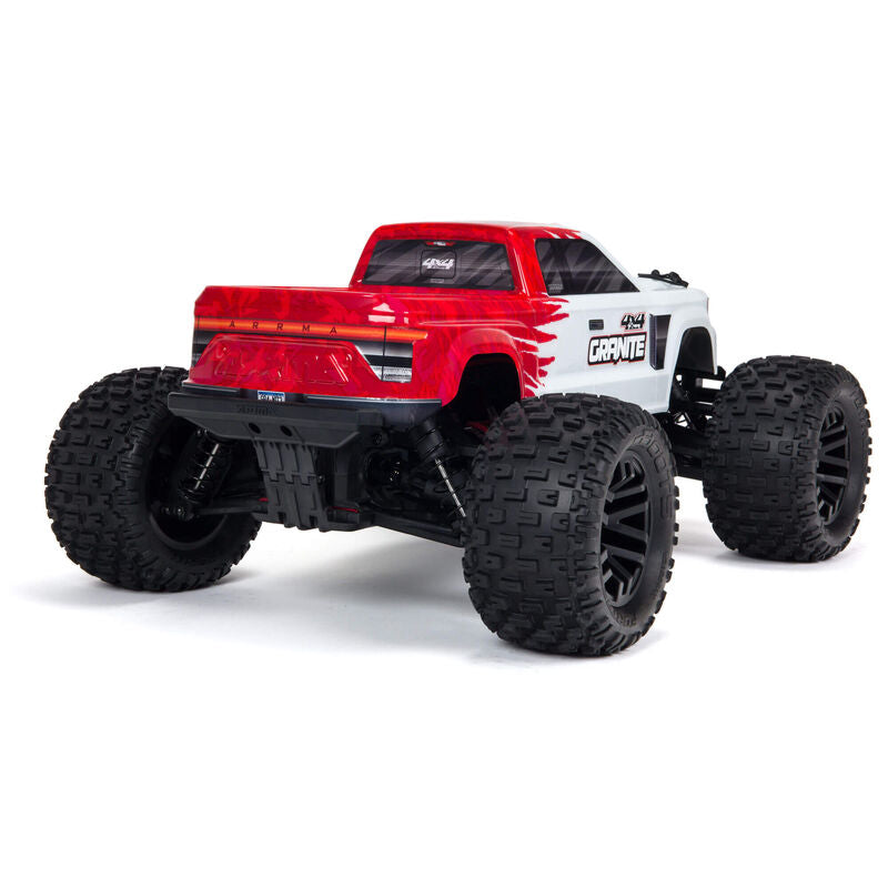 1/10 GRANITE 4X4 MEGA 550 Brushed Monster Truck RTR, Red