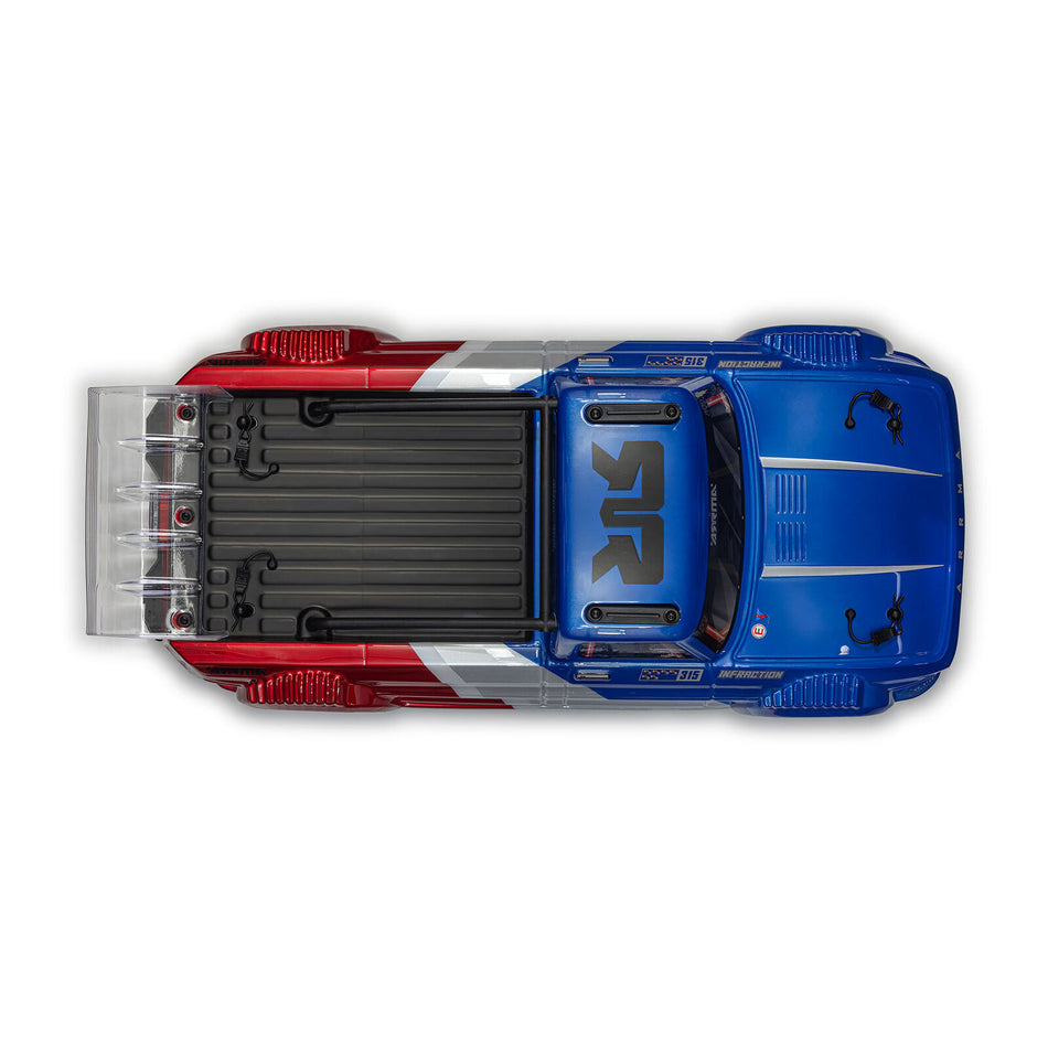 ARRMA 1/8 INFRACTION 223S DSC 4X4 RTR Brushless All-Road Street Bash , Blue
