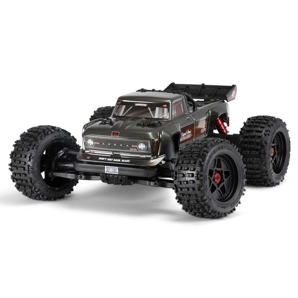 Outcast 4X4 4s Brushless 1/10TH 4WD Stunt truck  Gunmetal grey