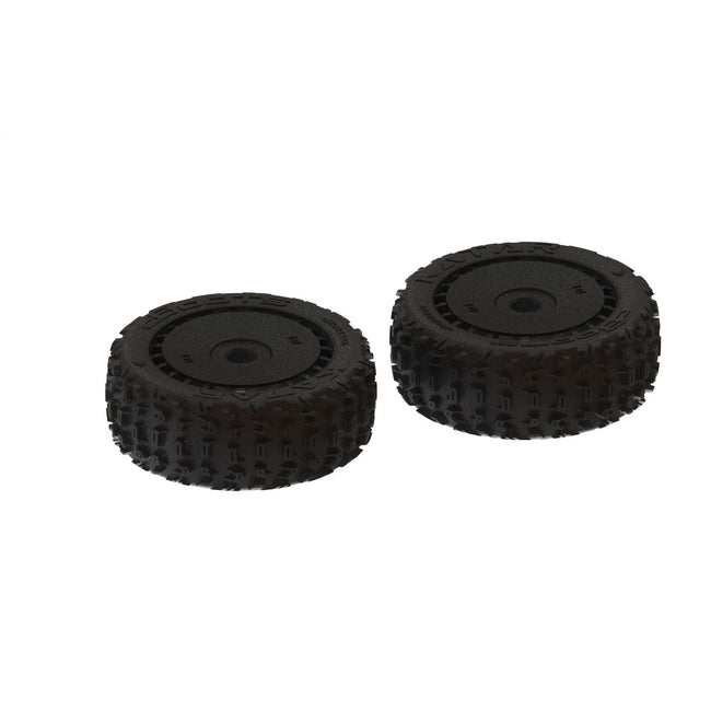 dBoots 'Katar B 6S' Tire Set Black - Pair