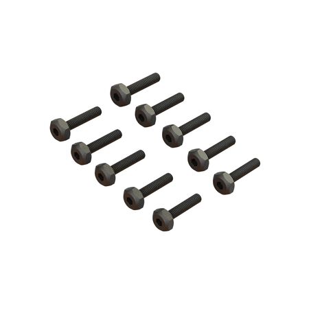 M2.5x12mm 5.5mm Hex Head (10pcs)