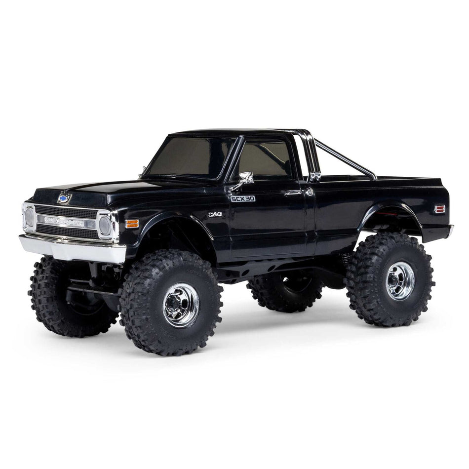 Axial 1/30 SCX30 Chevrolet K10 RTR – w/ Battery & Charger  Black| AXI-2260T2
