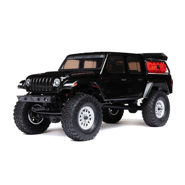 SCX24 Jeep Gladiator 4WD Rock Crawler RTR, Black