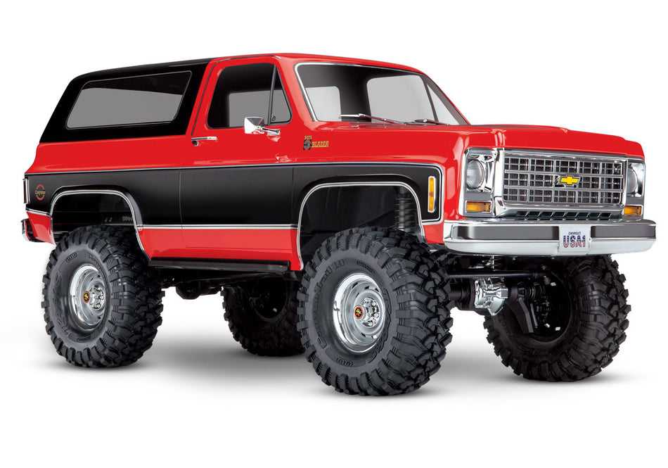 Traxxas 82276-4 1979 Chevy Blazer Body TRX-4 Red