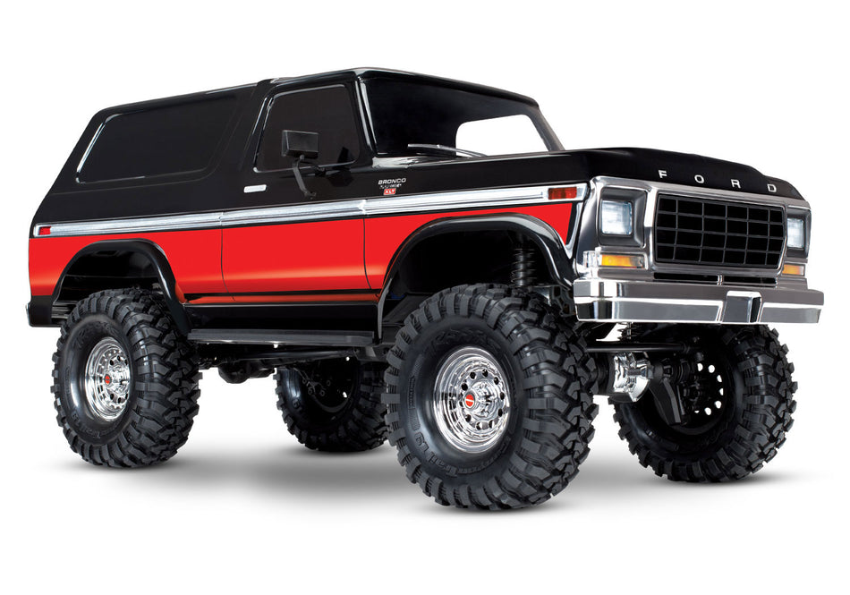 Traxxas TRX-4 82246-4-RED 1979 Ford Bronco Red
