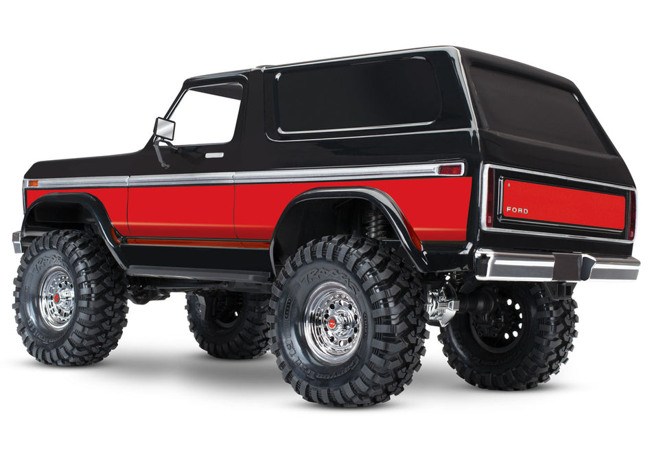 Traxxas TRX-4 82246-4-RED 1979 Ford Bronco Red