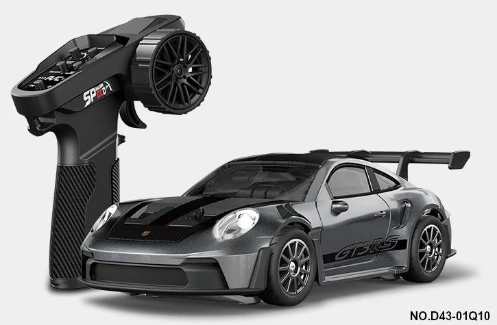 RC Pro 1:43 R/C Alloy Drift Car - Gray
