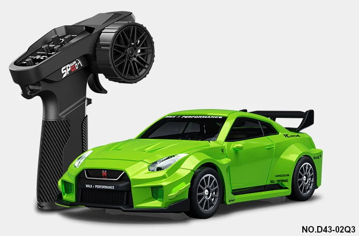 RC Pro 1:43 R/C Alloy Drift Car – Green