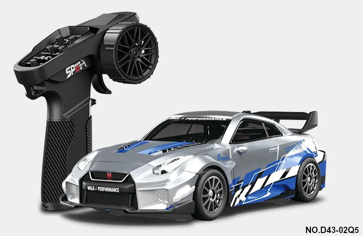 RC Pro 1:43 R/C Alloy Drift Car – Blue