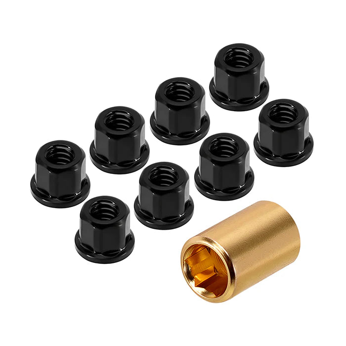 INJORA M2 Stainless Steel Nuts for 1/30 SCX30
