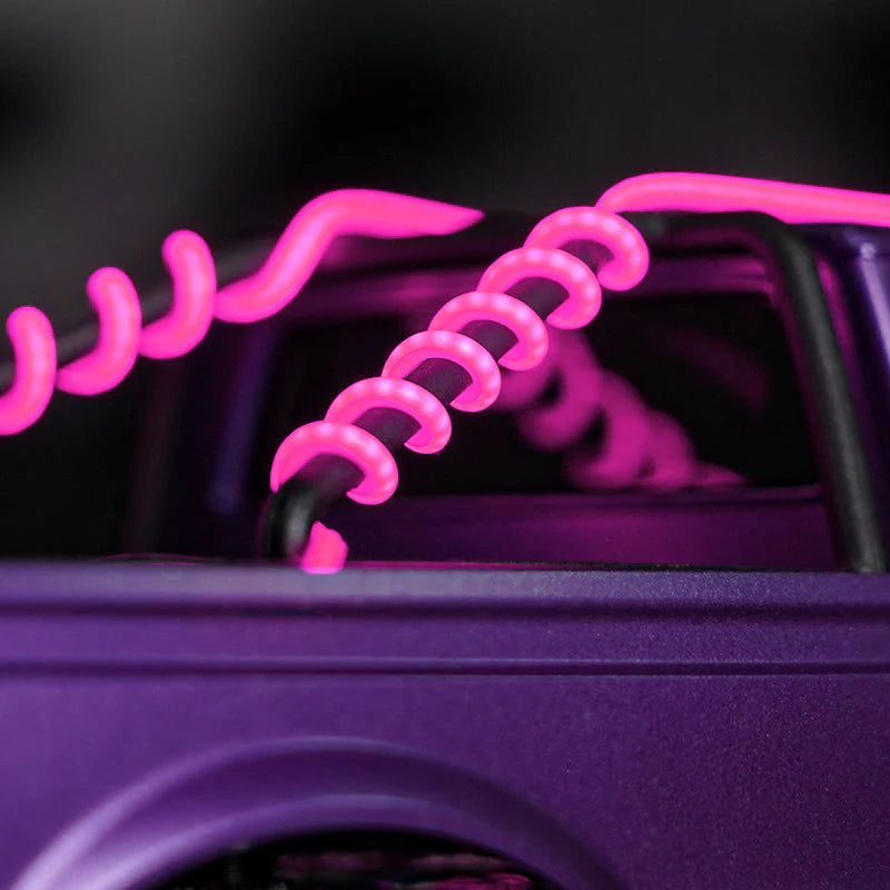 INJORA Flexible Cuttable LED Strip Lights for RC Cars Pink
