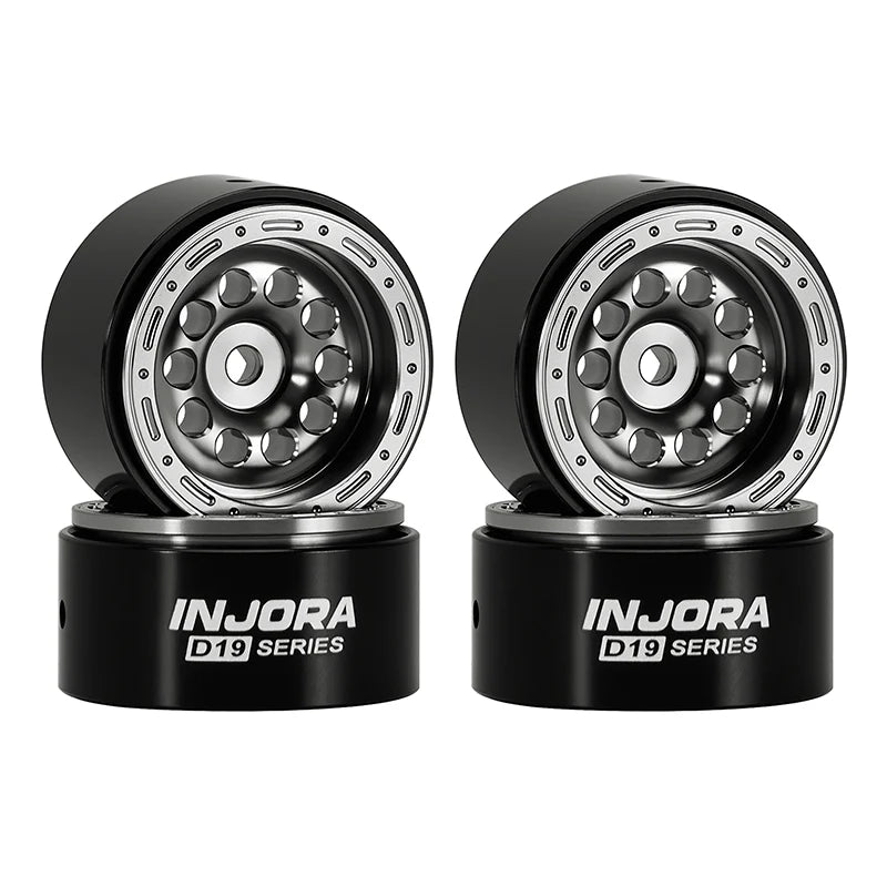 INJORA 0.7" D19 Aluminum Wheels for 1/30 SCX30 (W7008)