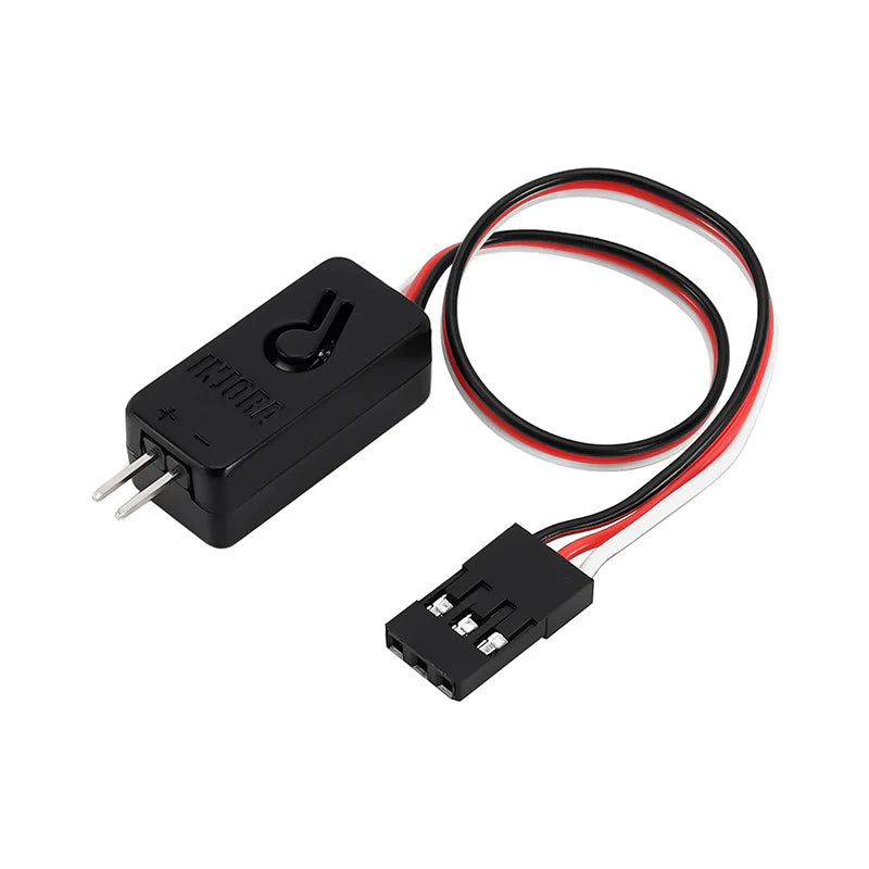 Light controller with wiring on a white background