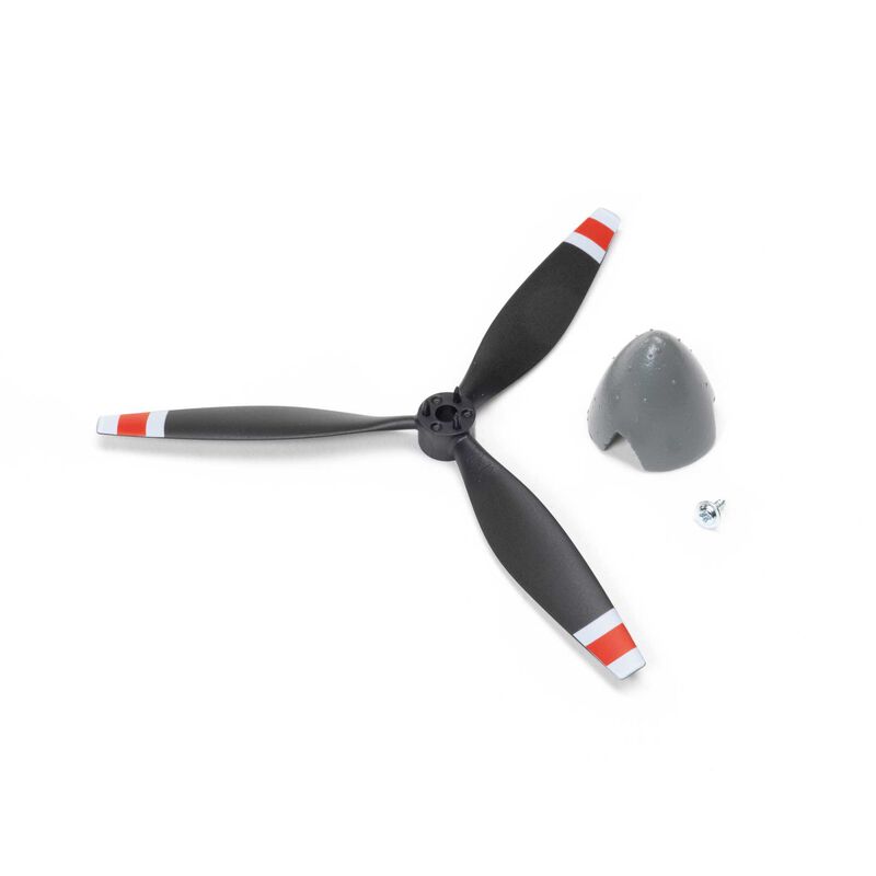 E-flite EFL-4105 Prop CW (Left) with Spinner: Micro OV-10 Bronco