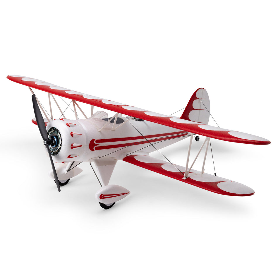 E-Flite UMX WACO, White BNF Basic with AS3X & SAFE