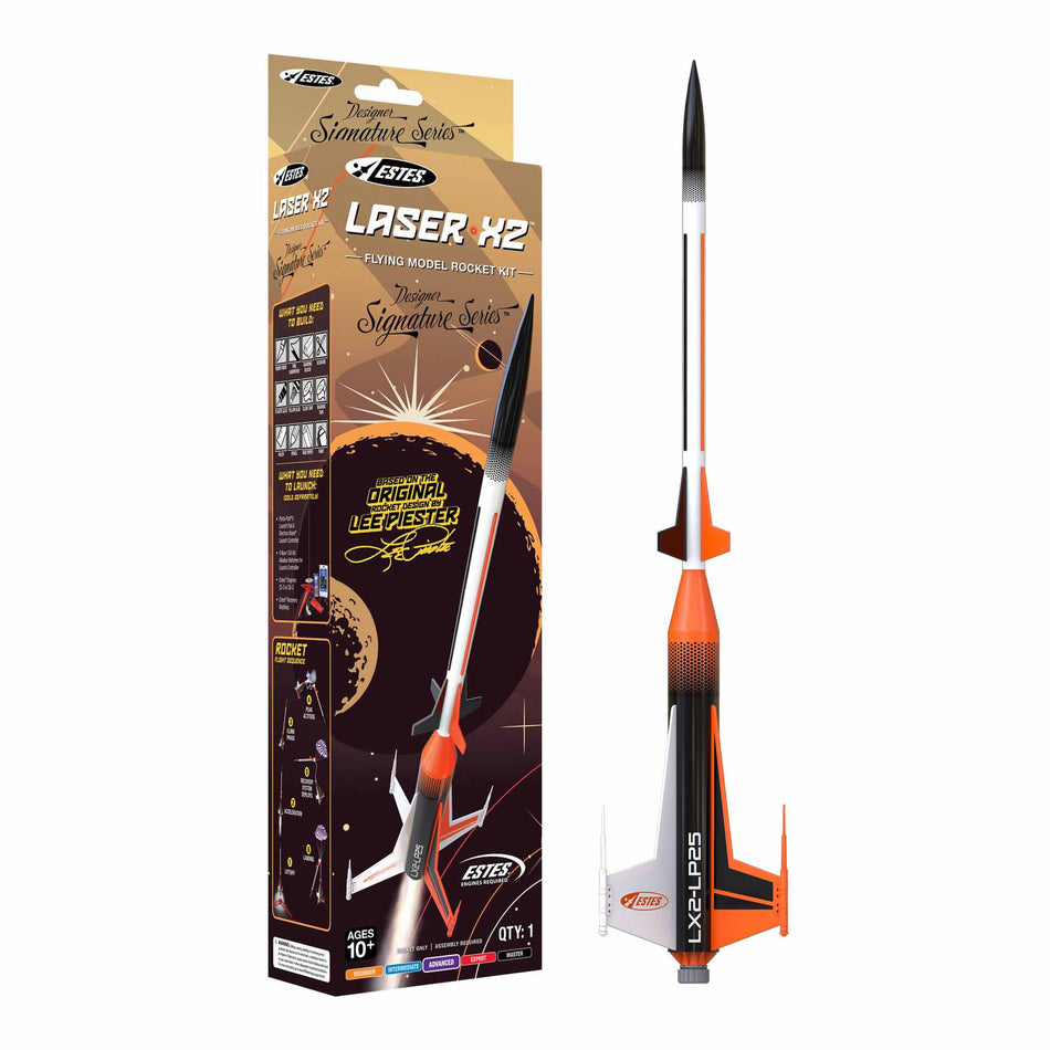Estes Laser X2™ Model Rocket Kit