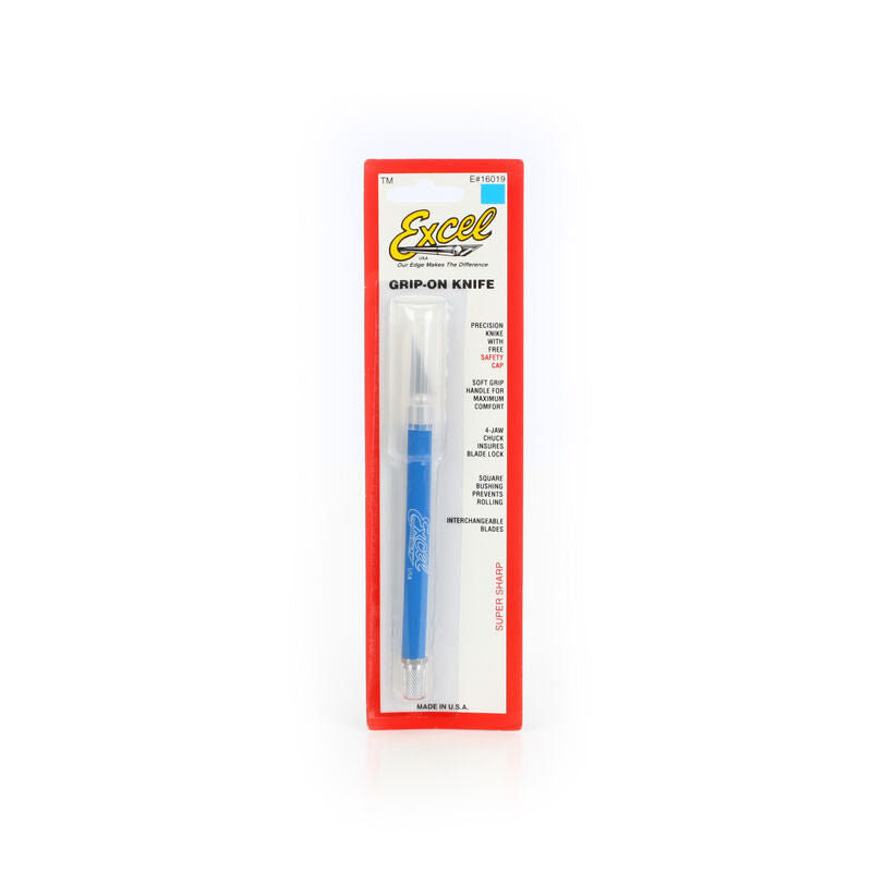 Excel Grip-On Knife, Blue