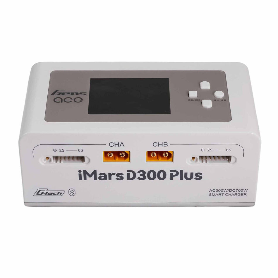 Gens ace GEA300WPLUS-UW iMars D300 Plus G-Tech Charger with Bluetooth White