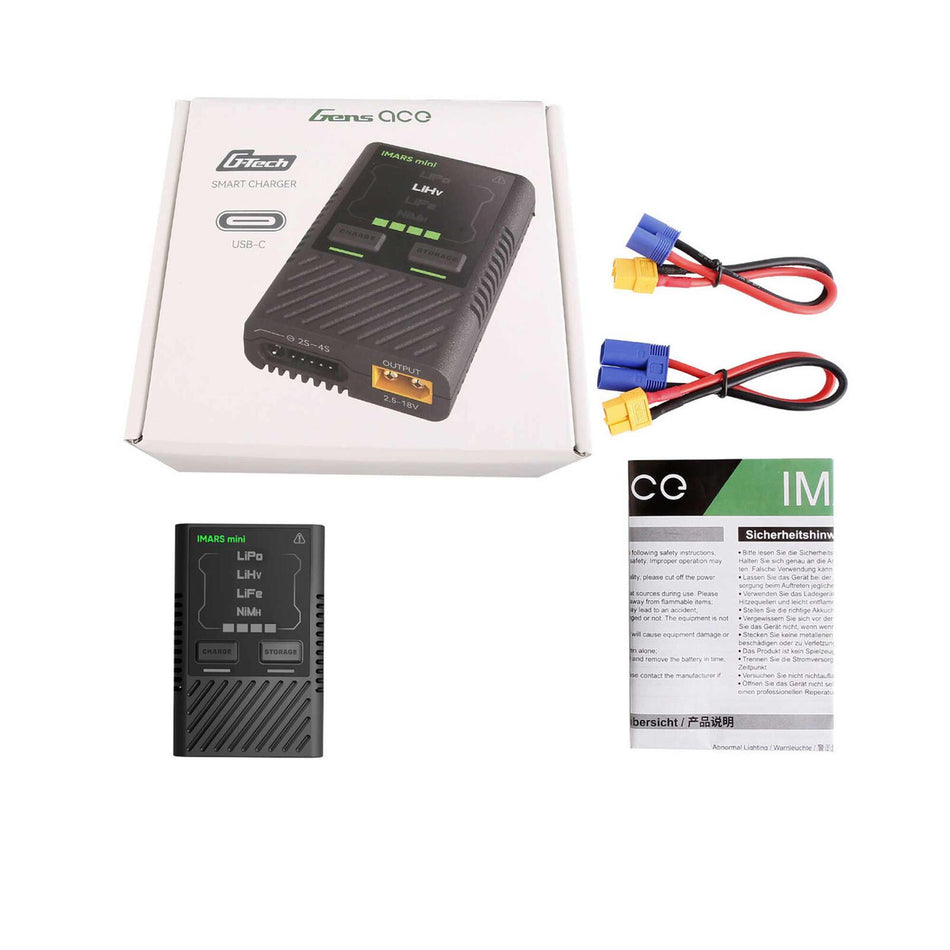Gens ace GEA60WC2 Imars Mini 2-4S 60W USB-C DC Charger