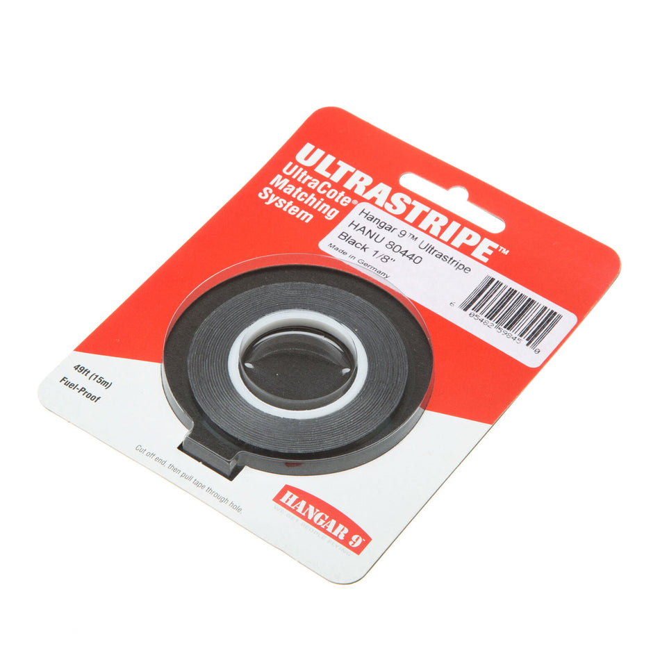 Hangar 9 HANU80440 UltraStripe Black 1/8"