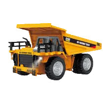 RC Pro HG4-425 1:64 Micro R/C Dump Truck