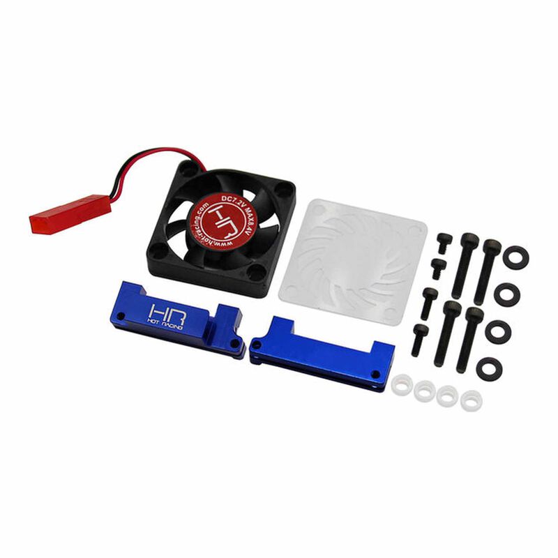 Hot Racing BL2S Esc Aluminum Heat Sink High Velocity Fan HRAESC303BL06