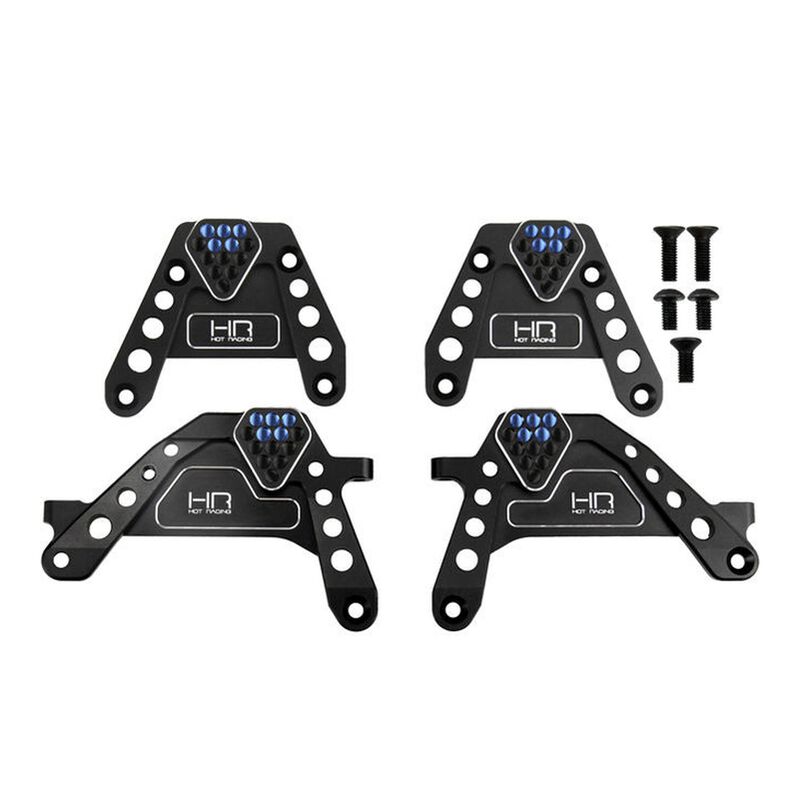 Hot Racing HRASXTT283J01 Aluminum Shock Towers Panhard Mount SCX10 III