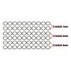 Hot Racing 3.5x5mm Steel Shim Assortment Set (0.1 / 0.2 / 0.3mm, 60pcs) [HRAW35X]