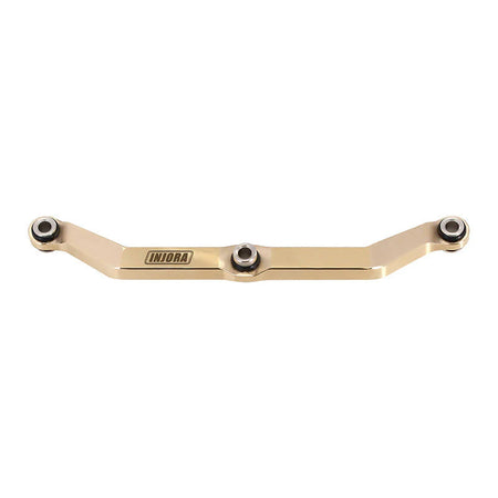 Gold metal linkage with INJORA branding on a white background